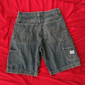 Black Jean Shorts - size 30